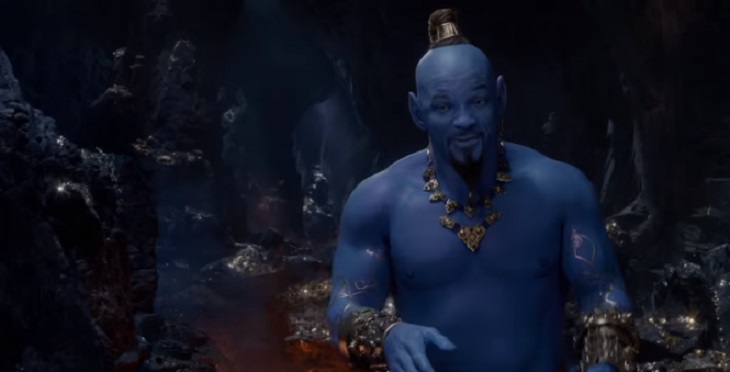 Disney представил новый трейлер «Аладдина» с посиневшим Уиллом Смитом Disney представил новый трейлер «Аладдина» с посиневшим Уиллом Смитом