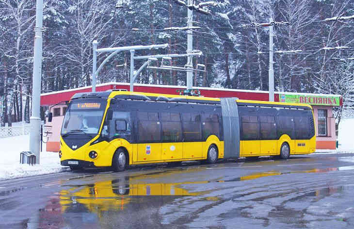 Электробусы нового поколения появятся на улицах Минска к II Европейским играм