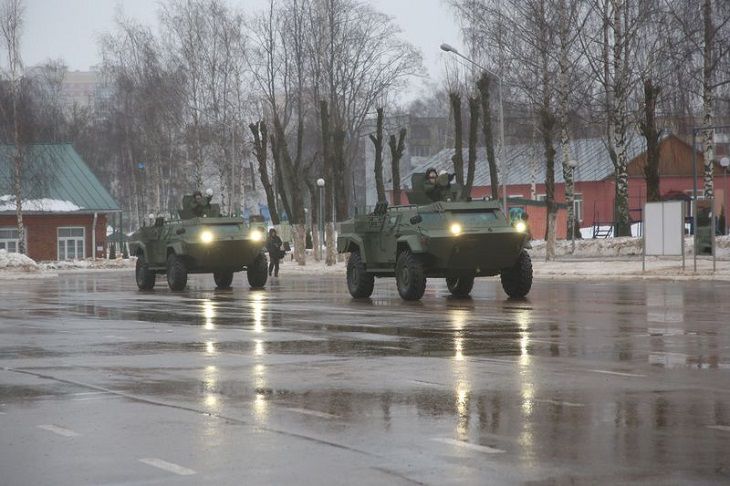 Новая техника поступила на вооружение витебских десантников