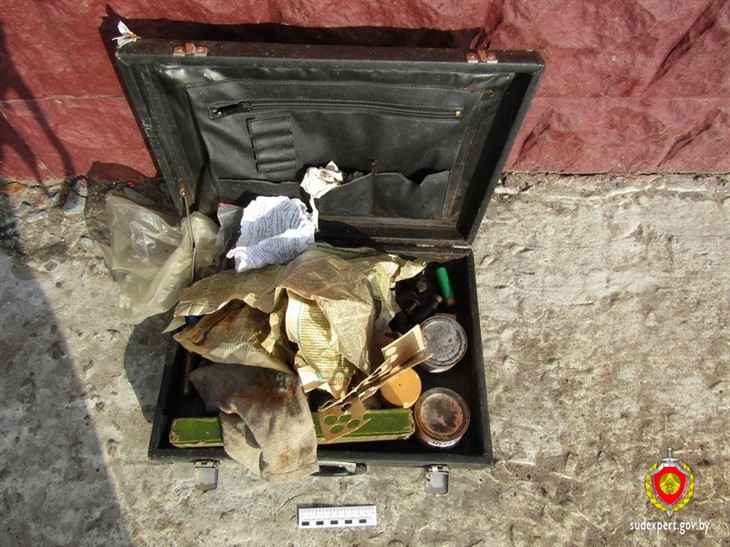 Портфель с патронами и порохом нашли при сортировке мусора в Столине