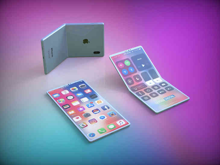 В Сети появились фото складных iPhone В Сети появились фото складных iPhone