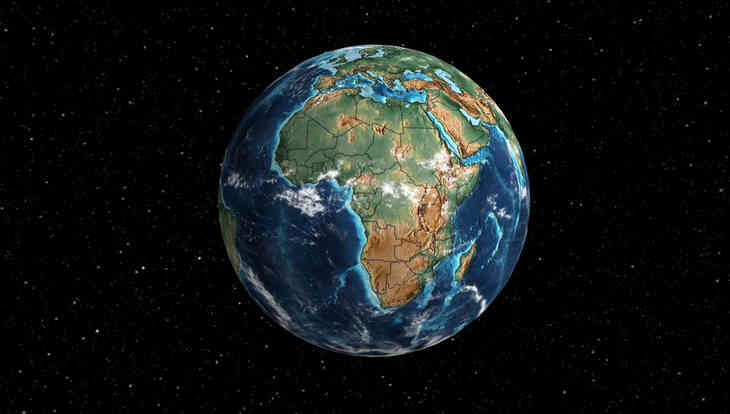 Интерактивная карта показала, какой была Земля миллионы лет назад