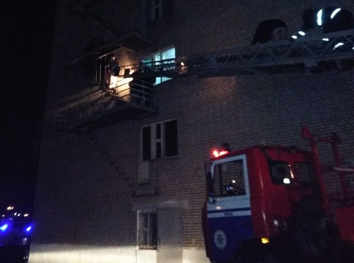 Ночной пожар в Минске: эвакуированы 223 человека