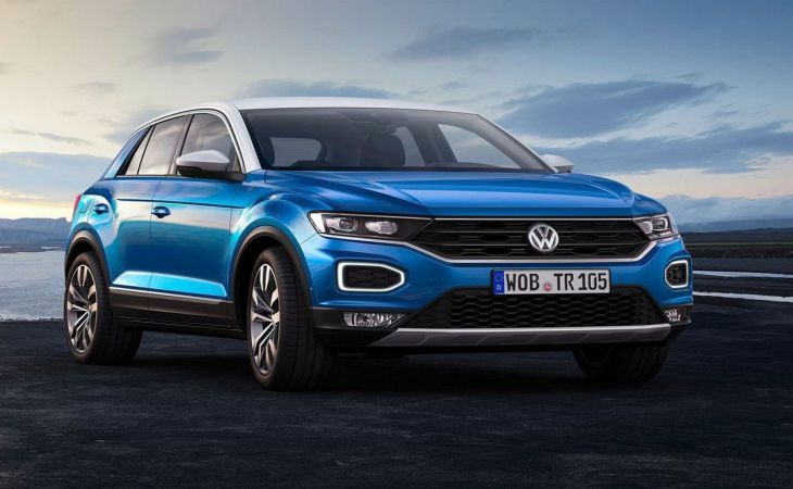 Volkswagen показал самый мощный кроссовер T-Roc R