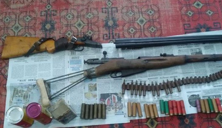 Оружие и 780 г пороха изъяли у жителя Лидского района