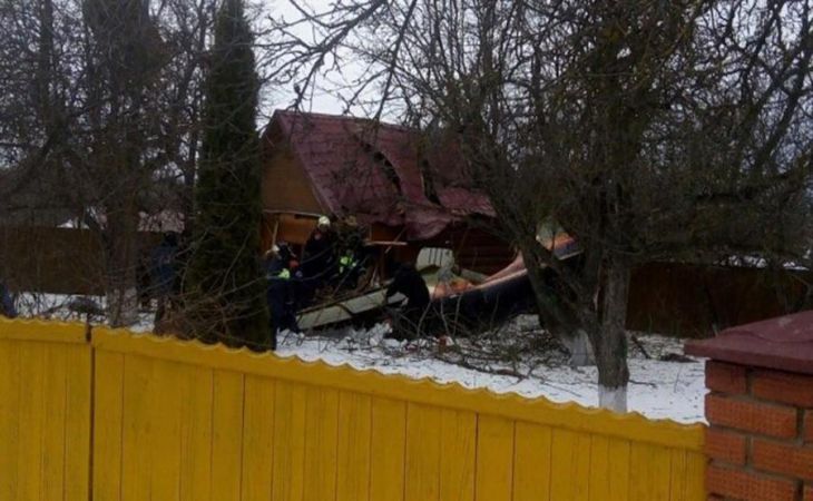 При крушении легкомоторного самолета в Подмосковье погибли два человека 