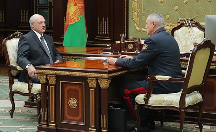 Лукашенко поинтересовался у Шуневича деятельностью минского «Динамо»