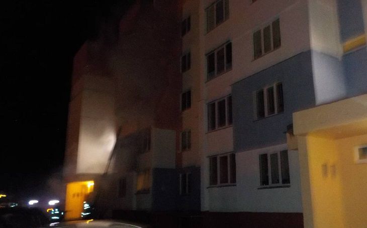 В Бобруйске горела квартира: спасли мать, дочь и бабушку