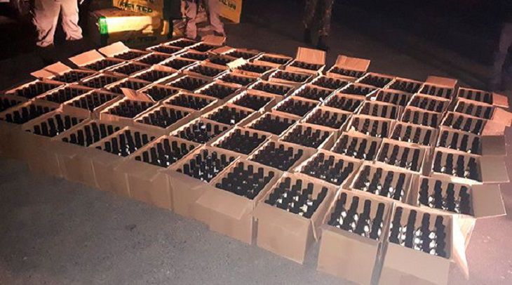 Житель Речицы вез 1 500 бутылок алкоголя. Что-то пошло не так 