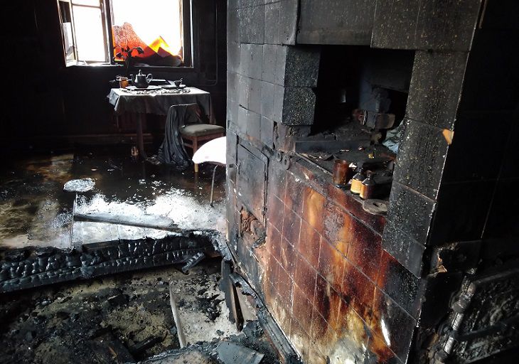 Пожар в Калинковичах погубил мужчину Пожар в Калинковичах погубил мужчину