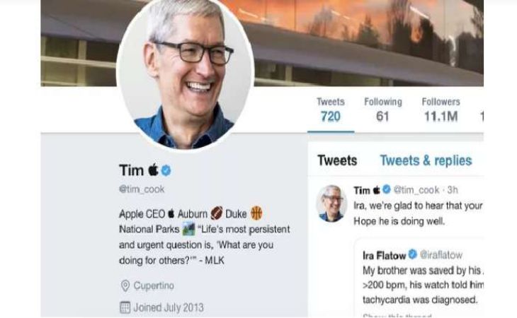 Оговорка Трампа заставила главу Apple поменять фамилию