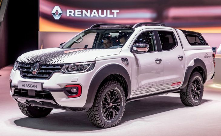 Renault показала экстремальный пикап Alaskan Ice Edition