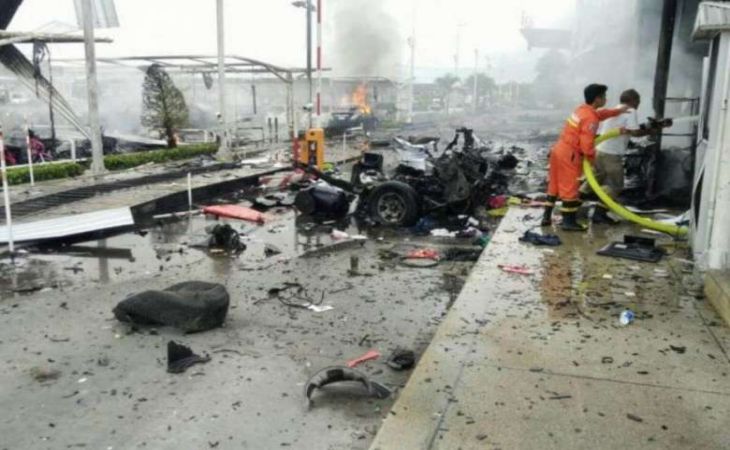 В Таиланде прогремело 15 взрывов