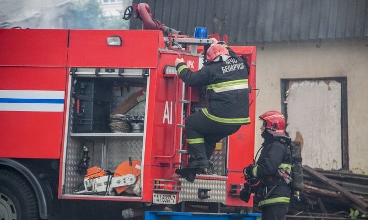 Пожар случился в общежитии «Витебского мясокомбината» Пожар случился в общежитии «Витебского мясокомбината»