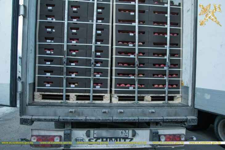 В Россию под видом итальянских конфет пытались ввезти фрукты из Беларуси В Россию под видом итальянских конфет пытались ввезти фрукты из Беларуси