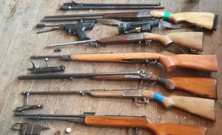 В Дрибинском районе милиция изъяла крупный арсенал оружия