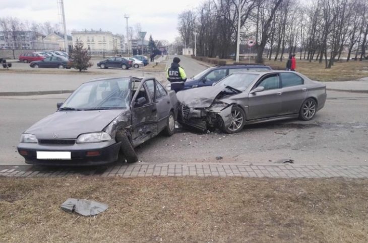 В Щучине 80-летний водитель совершил ДТП