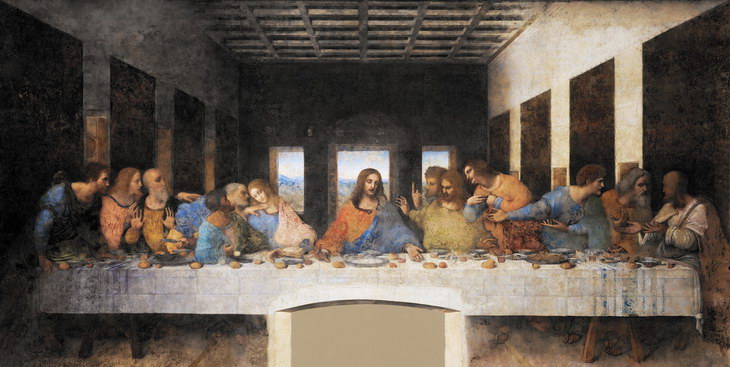 Ученые обнаружили на картине «Тайная вечеря» спрятанный код да Винчи