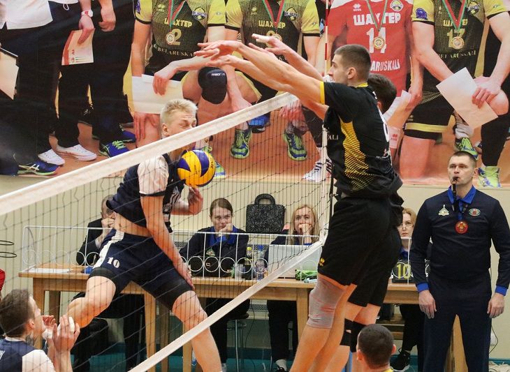 Определены полуфиналисты чемпионата Беларуси по волейболу среди мужчин Определены полуфиналисты чемпионата Беларуси по волейболу среди мужчин