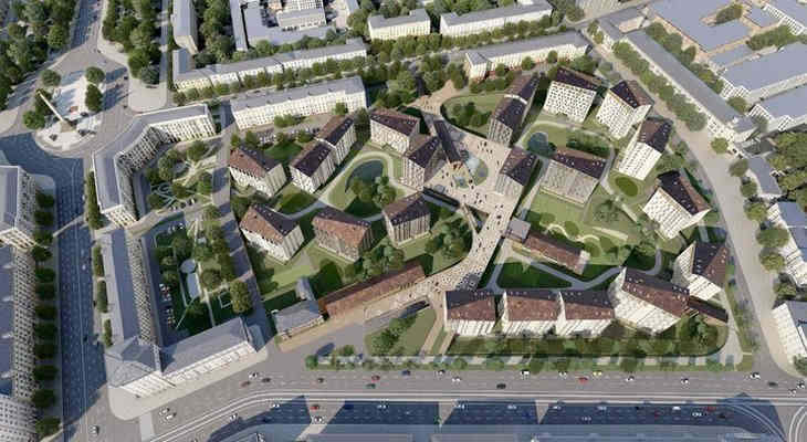 Стало известно, как и что построят на месте бывшего троллейбусного депо возле площади Победы