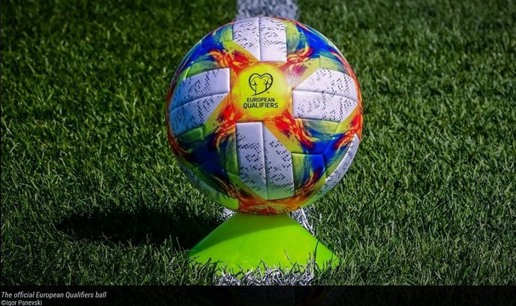 УЕФА представил официальный мяч квалификации чемпионата Европы 2020 года