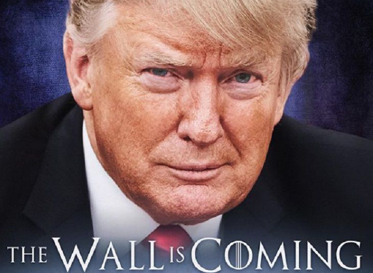 Трамп снова сделал мем в стиле «Игры престолов» Трамп снова сделал мем в стиле «Игры престолов»