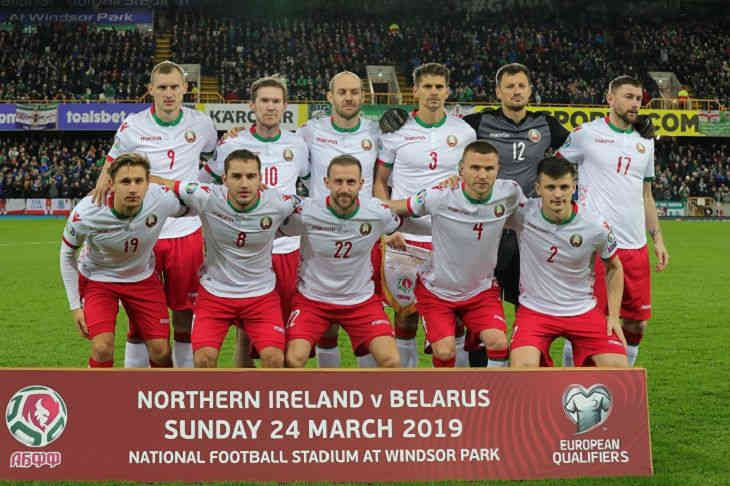 Белорусы проиграли Северной Ирландии в отборе Евро-2020