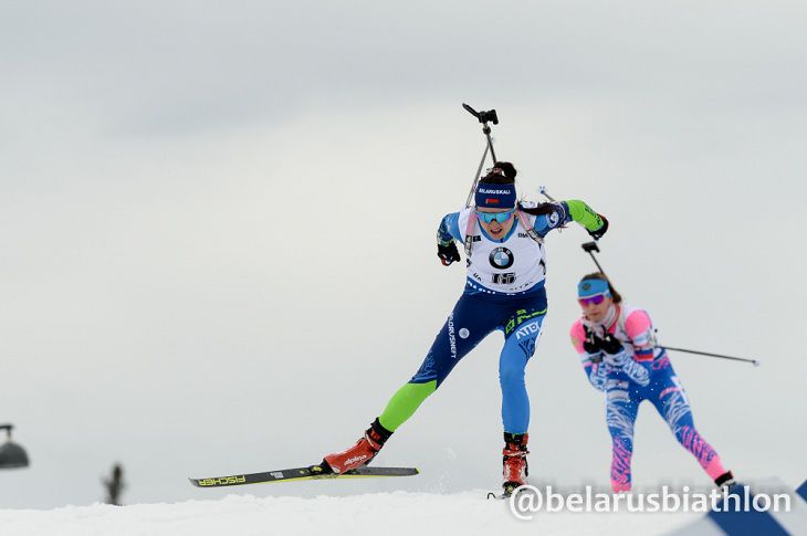 Белоруски в общем зачете Кубка мира по биатлону