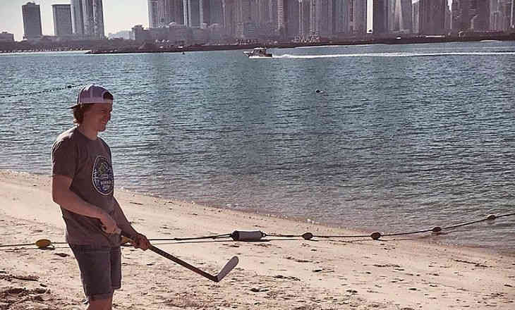 Белорус Грабовский дал мастер-класс для детей в ОАЭ