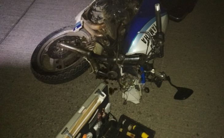 В Пуховичском районе пьяный мотоциклист-бесправник совершил ДТП: пострадали двое