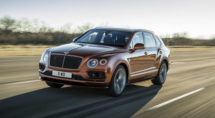 Представлен Bentley Bentayga Speed: самый быстрый кроссовер в мире