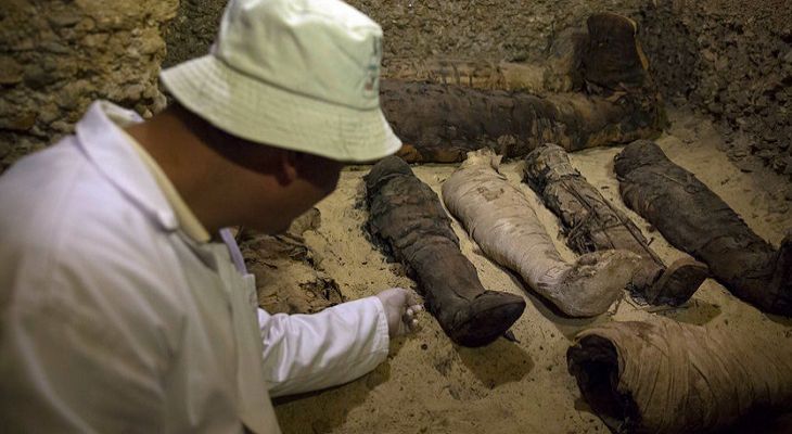 В Египте нашли гробницу с 40 мумиями