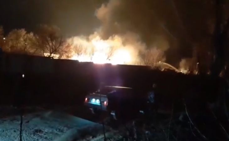 На Украине прогремела серия взрывов на газовой заправке, есть пострадавшие