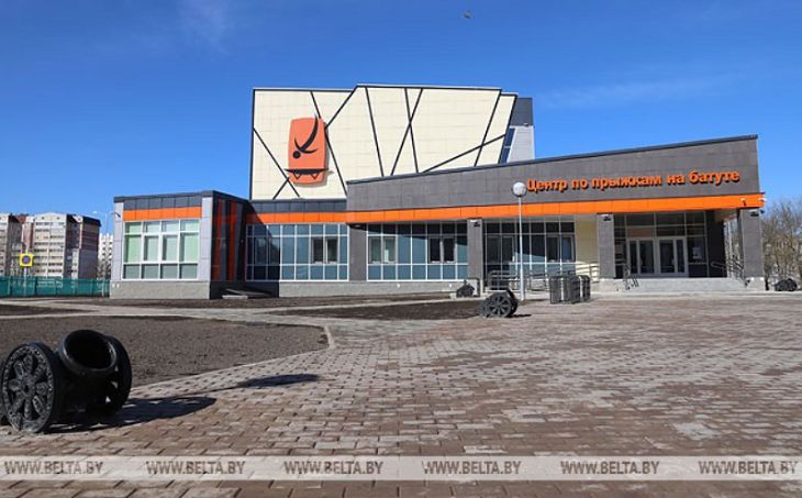 В Витебске открыли Центр по прыжкам на батуте