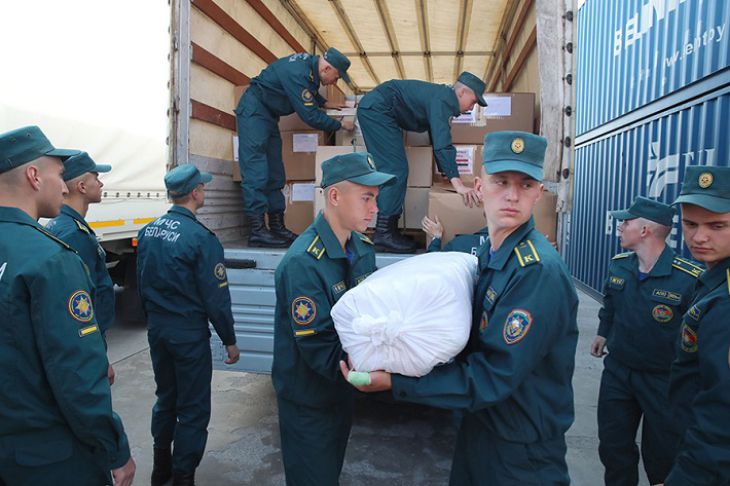 Камаз гуманитарная помощь
