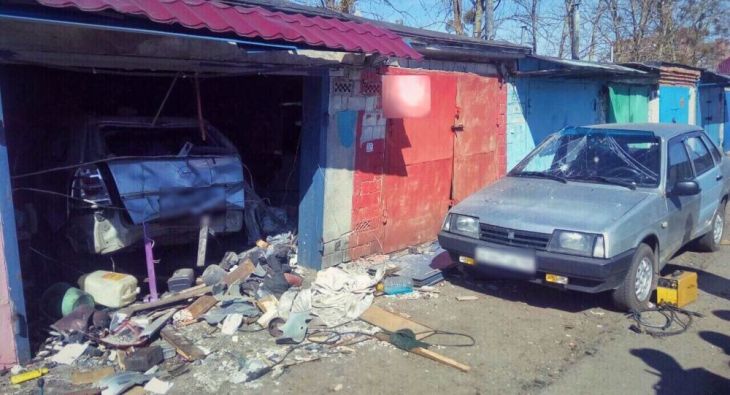 Гараж взорвался в Бобруйске: один человек погиб