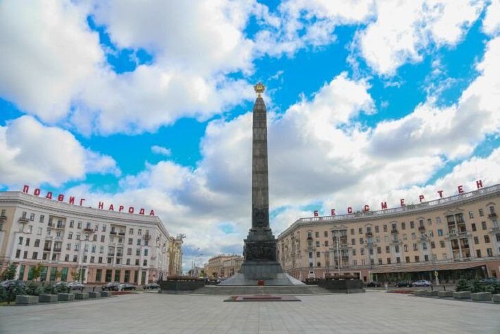 Площадь Победы в Минске хотят подогревать Площадь Победы в Минске хотят подогревать