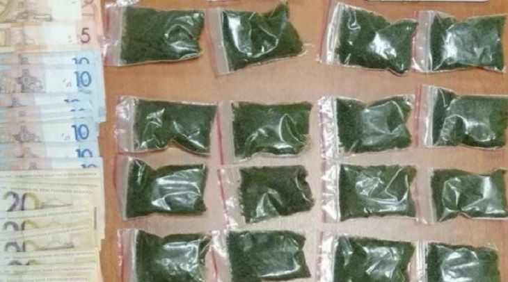 В Минске поймали парня с насваем