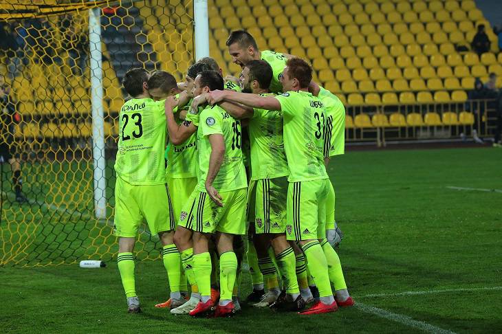 Солигорский «Шахтер» победил «Торпедо» в матче чемпионата Беларуси