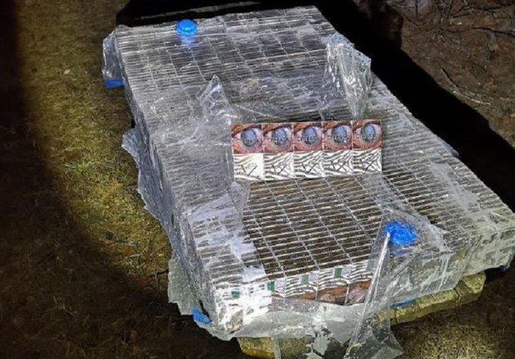 Плот из белорусских сигарет плыл в Литву. Не доплыл 