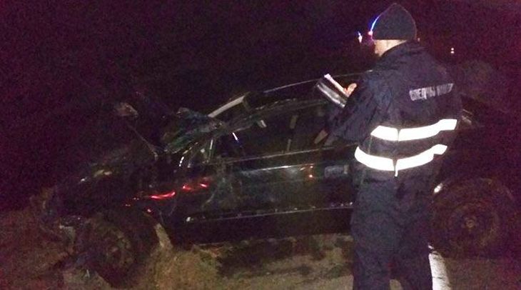В Полоцком районе после опрокидывания авто погибли водитель и пассажирка
