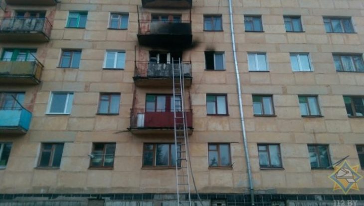 В Лепельском районе мужчина сгорел в своей квартире