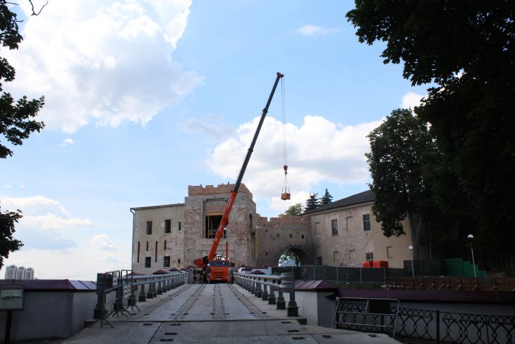 Гранату времен Первой мировой обнаружили на территории Старого замка в Гродно