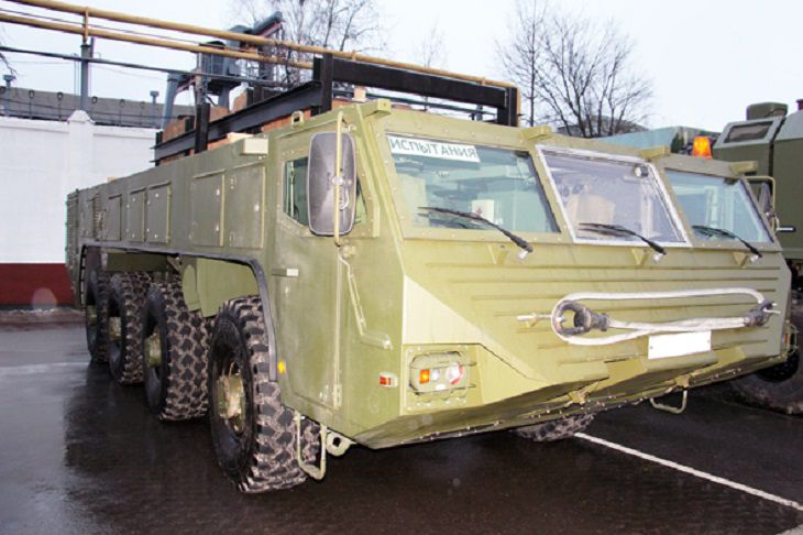 Это надо видеть: МЗКТ показал новое шасси для «Бука» Это надо видеть: МЗКТ показал новое шасси для «Бука»