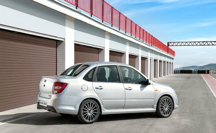 Lada Granta Sport выехала на тесты Lada Granta Sport выехала на тесты