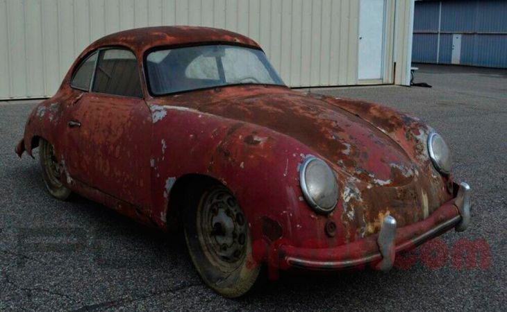 Ржавый Porsche 1952 года продают за $82 тысячи