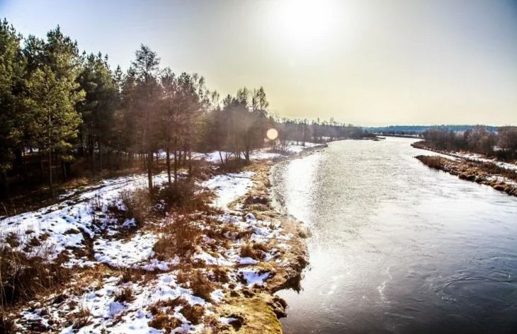 В Беларуси на реках наблюдается спад уровней воды