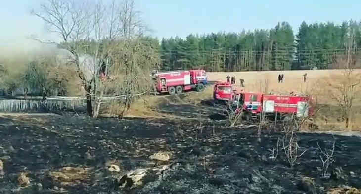 В Сморгонском районе сгорело шесть домов