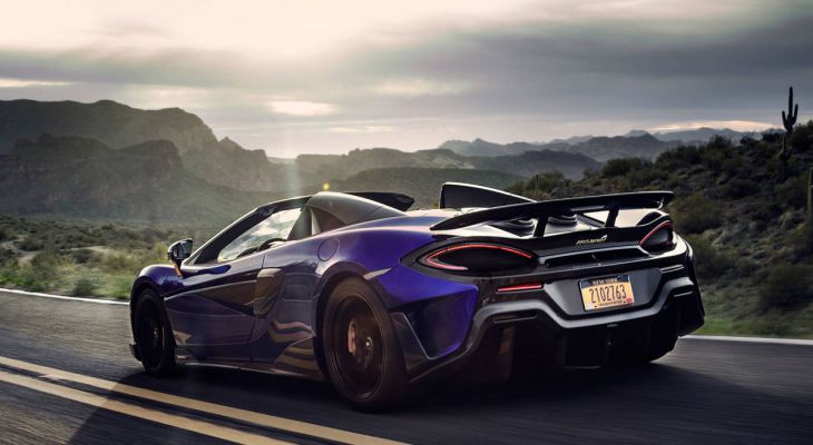 В США показали эксклюзивный McLaren 600LT