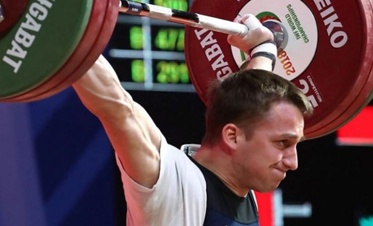 Белорус Вадим Лихорад завоевал бронзу на ЧЕ по тяжелой атлетике в Грузии